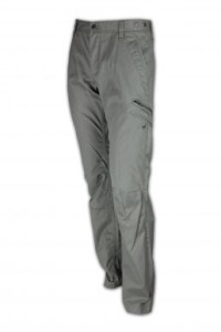 FA054 斜紋休閒褲訂造 側身拉鏈袋設計 休閒褲香港公司